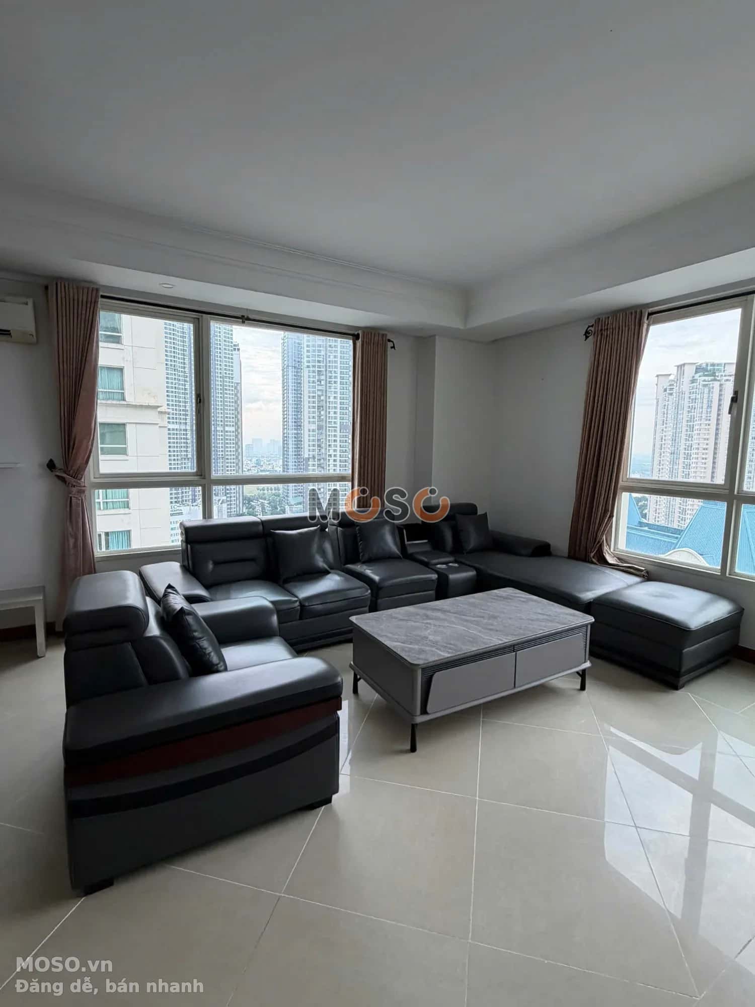 Cho thuê căn hộ chung cư Chung cư 91  Nguyễn Hữu Cảnh Quận Bình Thạnh, TP.HCM – 3 phòng ngủ, giá 36.8 triệu - ảnh 3
